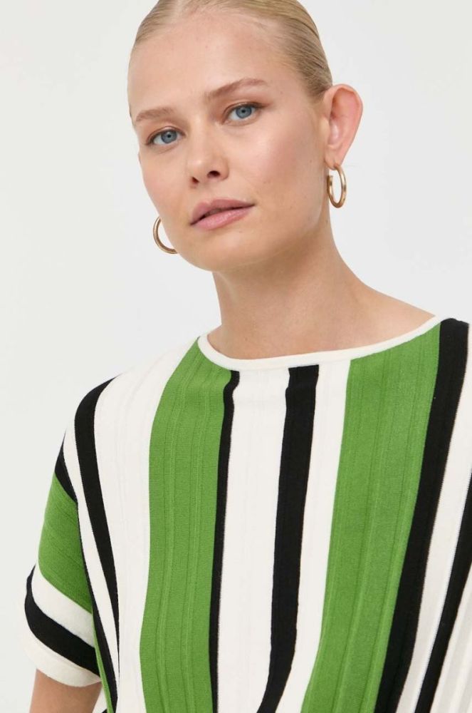 Светр Weekend Max Mara жіночий колір зелений фото 4