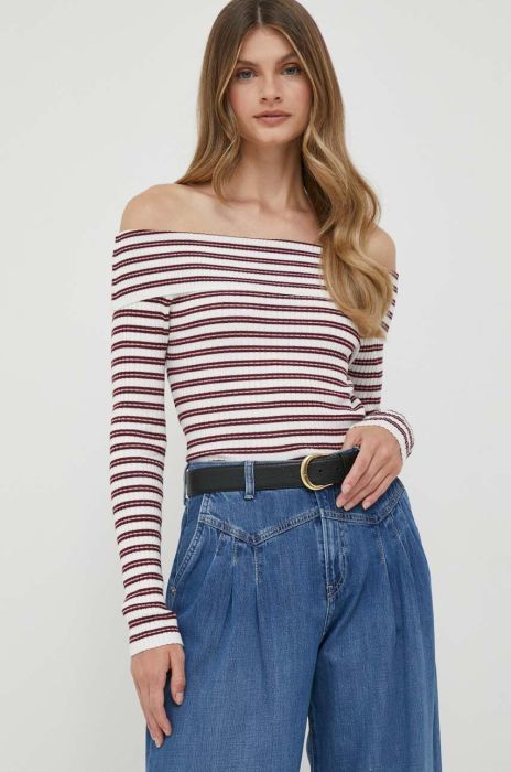 Светр Pepe Jeans Danna жіночий колір білий легкий (3399479)