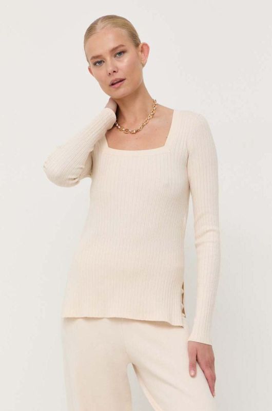 Светр Max Mara Leisure жіночий колір бежевий легкий (3410867)
