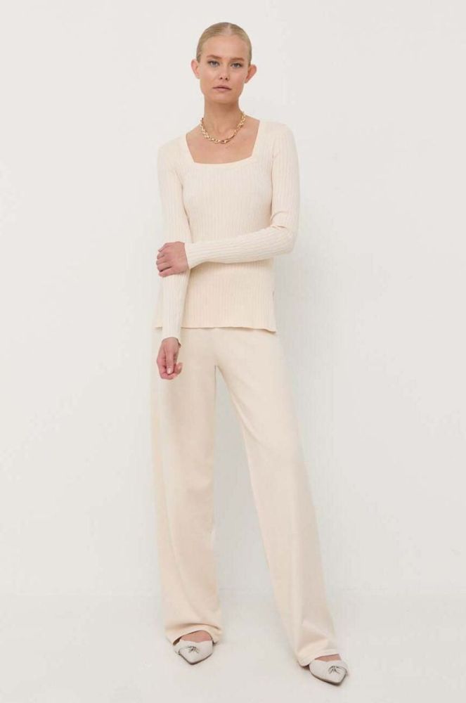 Светр Max Mara Leisure жіночий колір бежевий легкий (3410867) фото 2