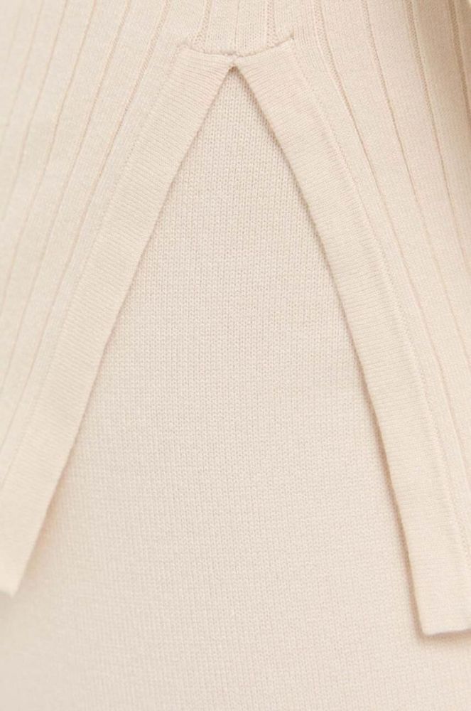 Светр Max Mara Leisure жіночий колір бежевий легкий (3410867) фото 5