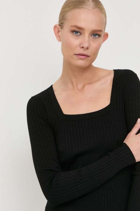Светр Max Mara Leisure жіночий колір чорний легкий (3410884)
