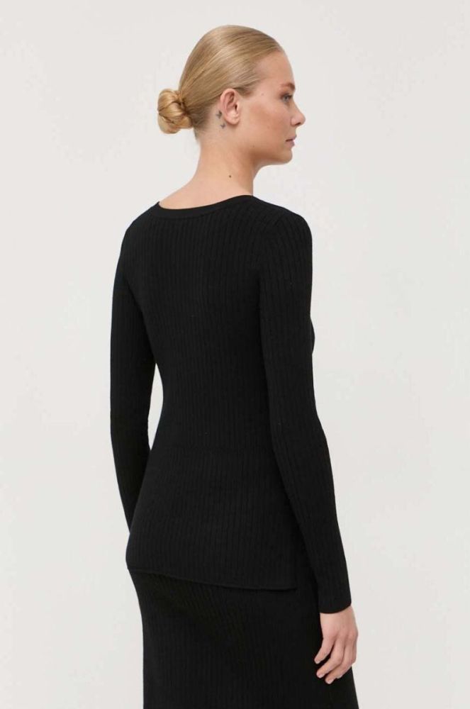 Светр Max Mara Leisure жіночий колір чорний легкий (3410884) фото 3