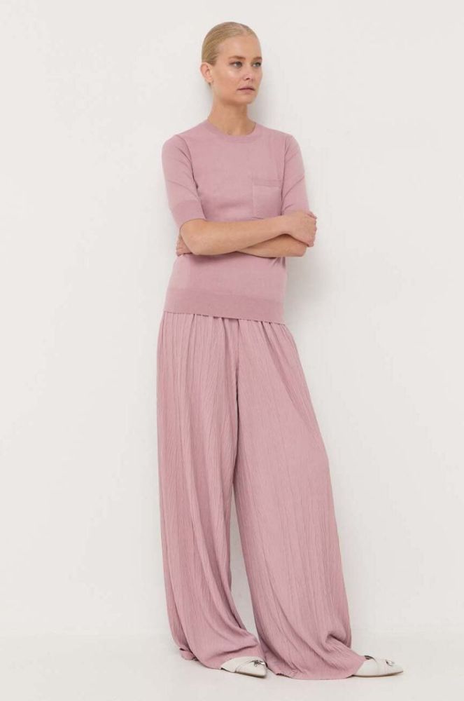 Светр Max Mara Leisure жіночий колір рожевий легкий (3416544) фото 2