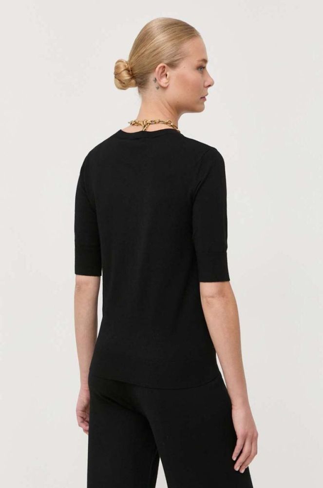Светр Max Mara Leisure жіночий колір чорний легкий (3416548) фото 3