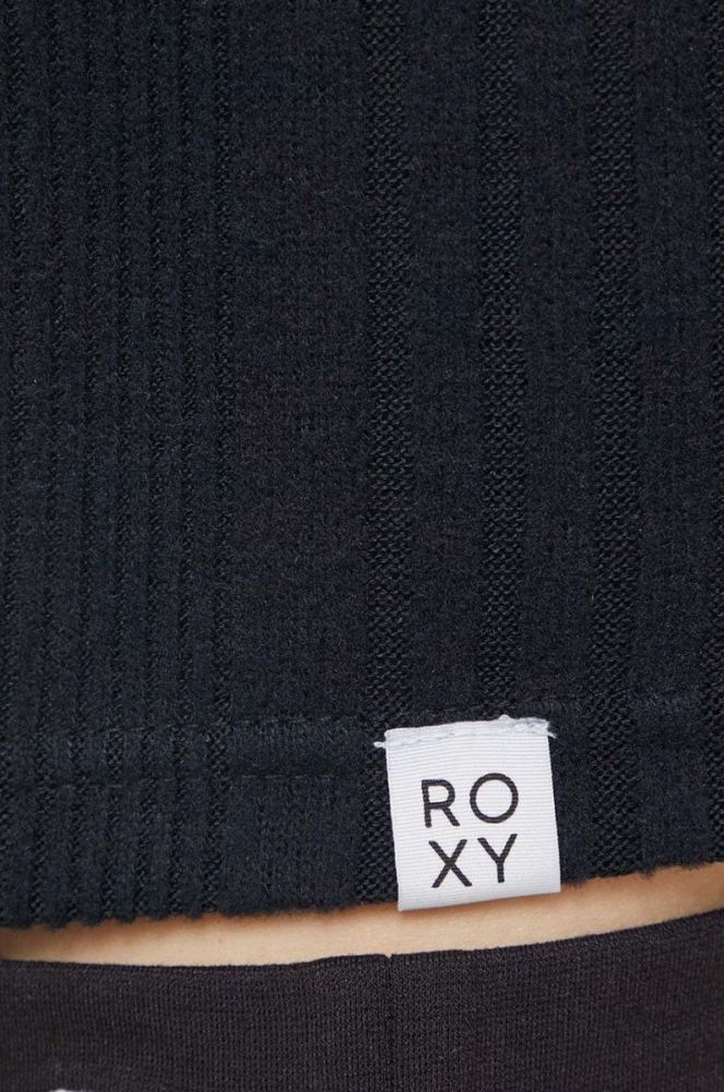 Джемпер Roxy жіночий колір чорний легкий фото 5