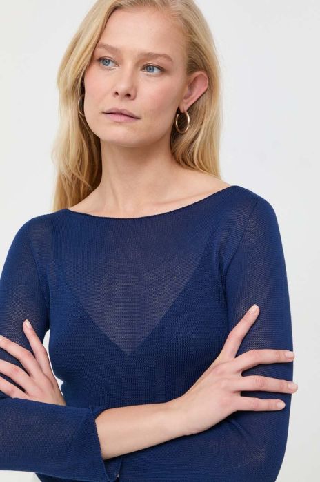 Светр MAX&Co. жіночий колір синій легкий (3426092)