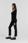 Светр Karl Lagerfeld жіночий колір чорний легкий (3360524)