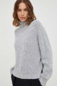 Светр з домішкою вовни Drykorn жіночий колір сірий півгольф