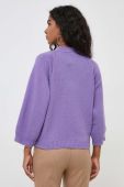 Светр з домішкою вовни Liu Jo жіночий колір фіолетовий (3578495)