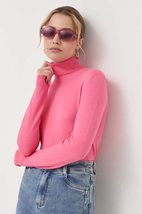 Светр Liu Jo жіночий колір фіолетовий легкий гольф