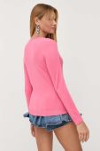 Светр Liu Jo жіночий колір рожевий легкий (3349038)