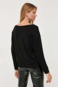 Светр Liu Jo жіночий колір чорний легкий (3349049)