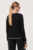 Светр Liu Jo жіночий колір чорний легкий (3360530)