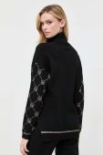 Светр Liu Jo жіночий колір чорний гольф (3504715)