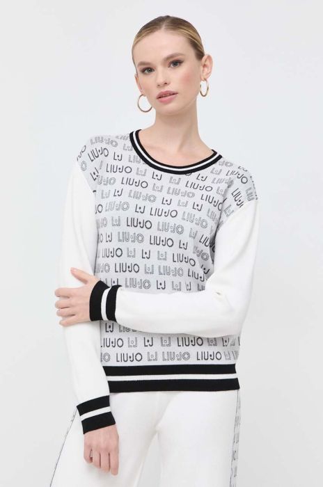 Светр Liu Jo жіночий колір бежевий легкий (3512724)