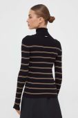 Светр Liu Jo жіночий колір чорний легкий гольф (3614935)