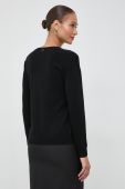 Светр з домішкою кашеміру Liu Jo колір чорний легкий