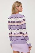 Светр з домішкою вовни Liu Jo жіночий колір фіолетовий (3572356)