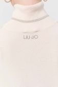 Светр Liu Jo жіночий колір бежевий легкий півгольф (3512773)