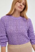 Светр з домішкою кашеміру Twinset колір фіолетовий легкий (3467867)
