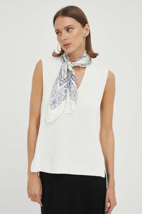 Бавовняний светр Marc O'Polo колір бежевий (3347459)