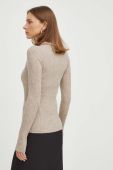 Вовняний светр Herskind жіночий колір бежевий легкий (3593792)
