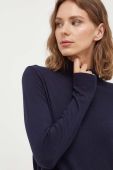 Светр з домішкою шовку Weekend Max Mara колір синій легкий гольф