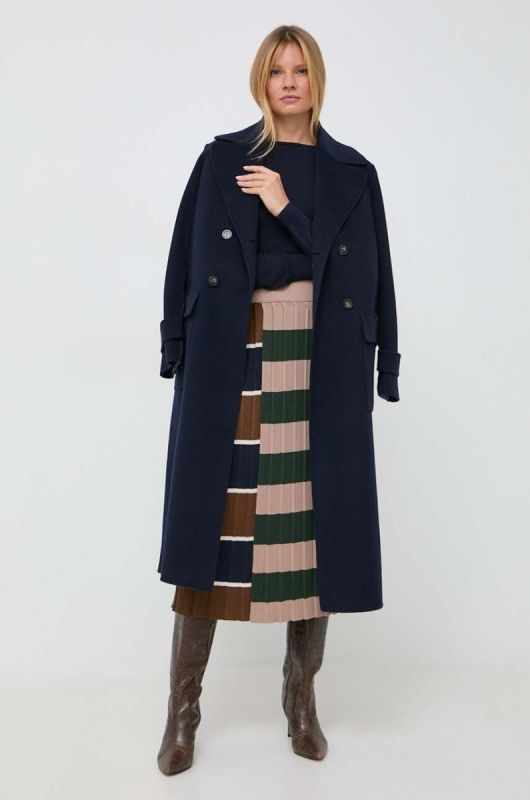 Светр з домішкою шовку Weekend Max Mara колір синій легкий фото 2
