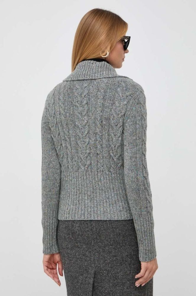 Вовняний светр Weekend Max Mara жіночий колір сірий фото 3