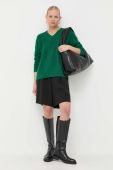 Светр з домішкою вовни Weekend Max Mara жіночий колір зелений
