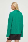Вовняний светр Marc O'Polo жіночий колір зелений легкий