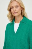 Вовняний светр Marc O'Polo жіночий колір зелений легкий