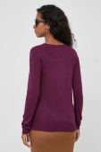 Светр Guess жіночий колір фіолетовий легкий (3572380)