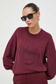 Светр Guess жіночий колір бордовий легкий (3610636)