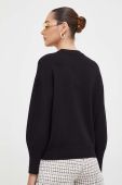 Светр Guess жіночий колір чорний легкий (3610646)