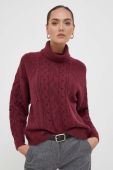 Светр Guess жіночий колір бордовий гольф