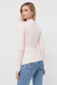 Светр Guess жіночий колір рожевий легкий півгольф (3501381)