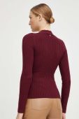 Светр Guess жіночий колір бордовий легкий (3512788)