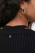 Светр Guess жіночий колір чорний легкий (3512810)