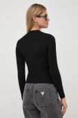 Светр з домішкою вовни Guess жіночий колір чорний легкий (3572430)