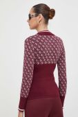 Светр Guess жіночий колір бордовий легкий (3610666)