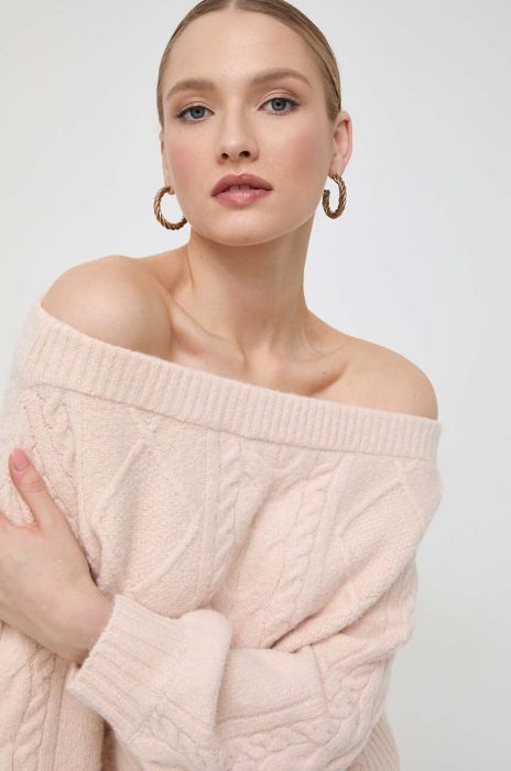 Светр Guess жіночий колір бежевий теплий
