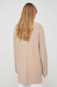 Кардиган з домішкою вовни Notes du Nord колір бежевий легкий