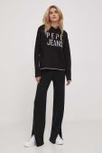 Вовняний светр Pepe Jeans Damaris жіночий колір чорний легкий