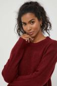 Светр з домішкою вовни Pepe Jeans Denisse жіночий колір бордовий теплий