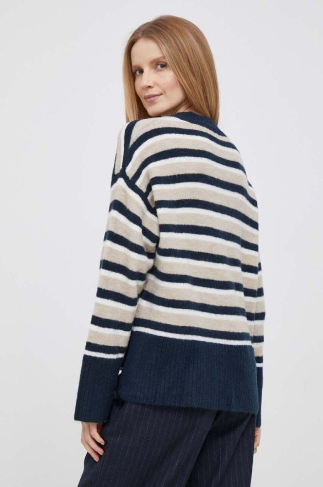 Светр з домішкою вовни Pepe Jeans Debbie жіночий колір бежевий фото 3