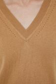 Светр з домішкою вовни Pepe Jeans Donna жіночий колір бежевий легкий