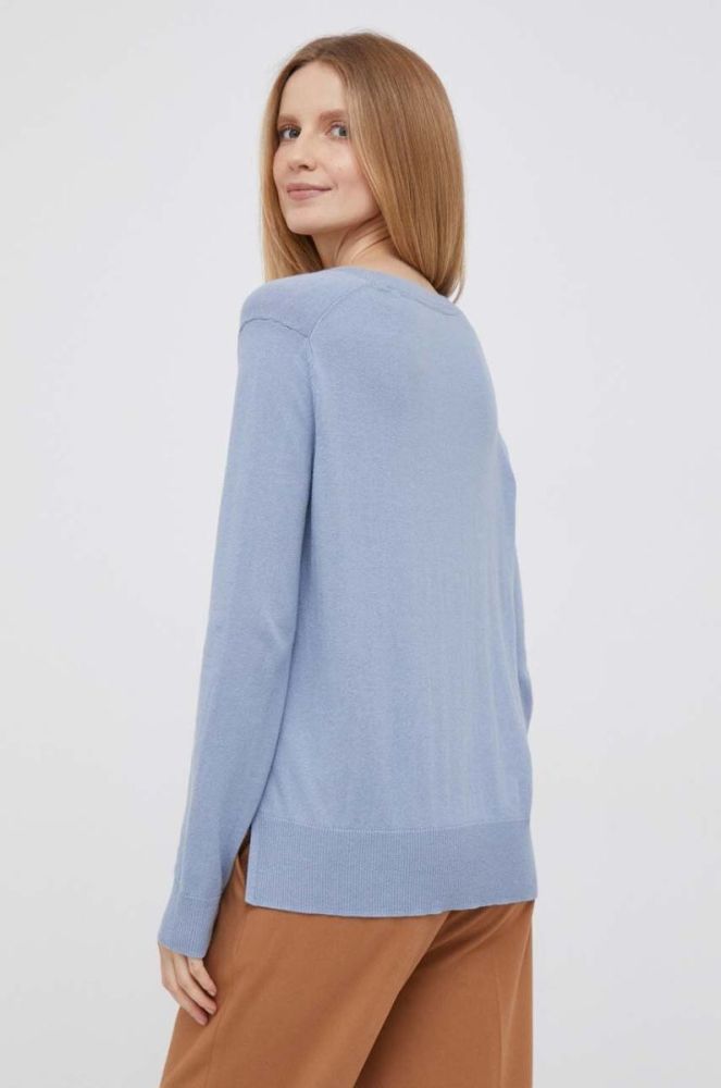 Светр з домішкою вовни Pepe Jeans Donna жіночий легкий колір блакитний (3491515) фото 3