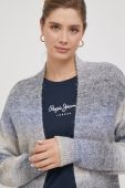 Кардиган з домішкою вовни Pepe Jeans теплий колір барвистий